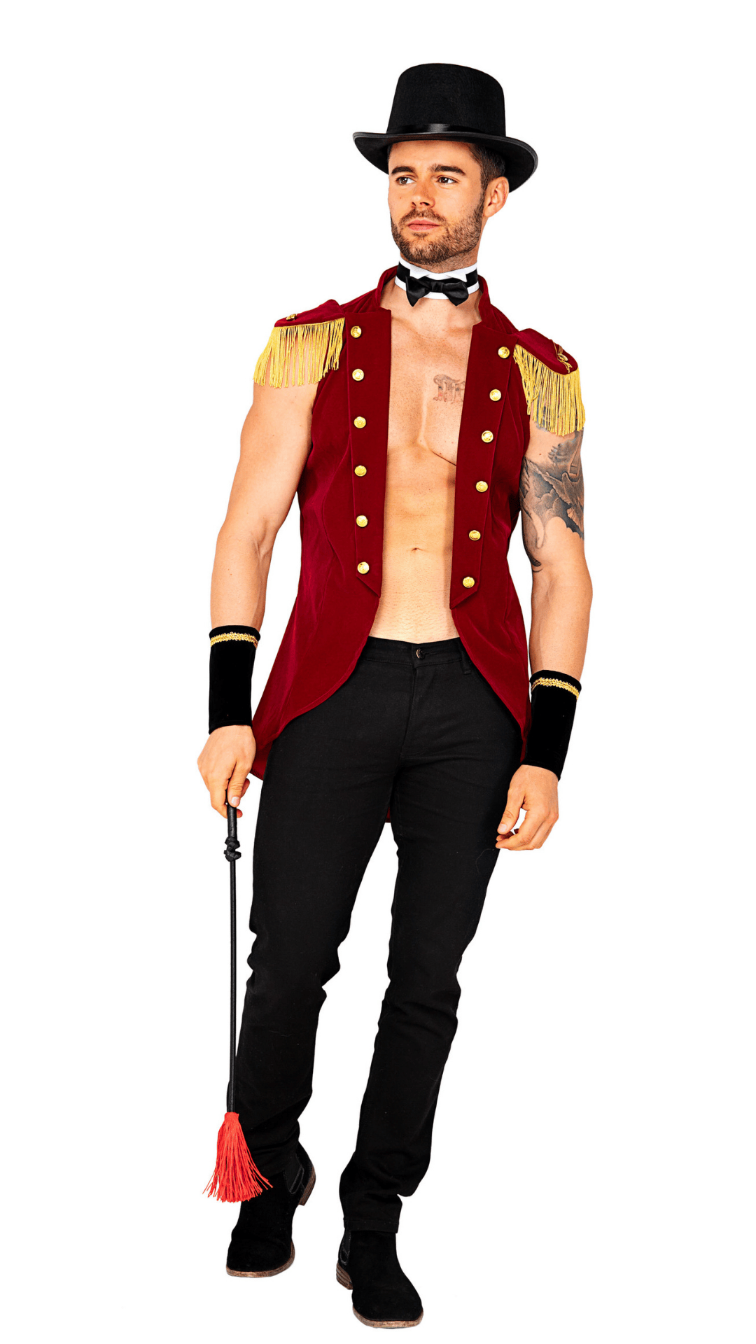 Big Top Master Costume Front View - Naughty Kitten Clothing Halloween Costume