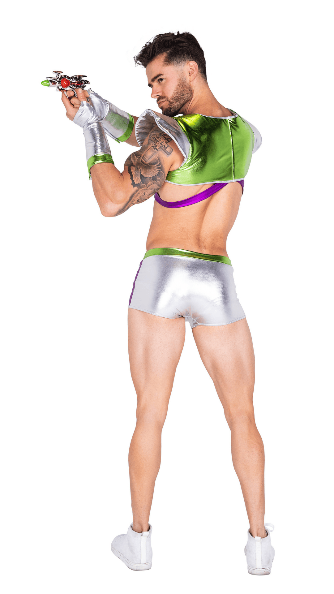 Naughty Kitten Clothing Infinity Space Voyager Men’s Costume Rear View Halloween Costume