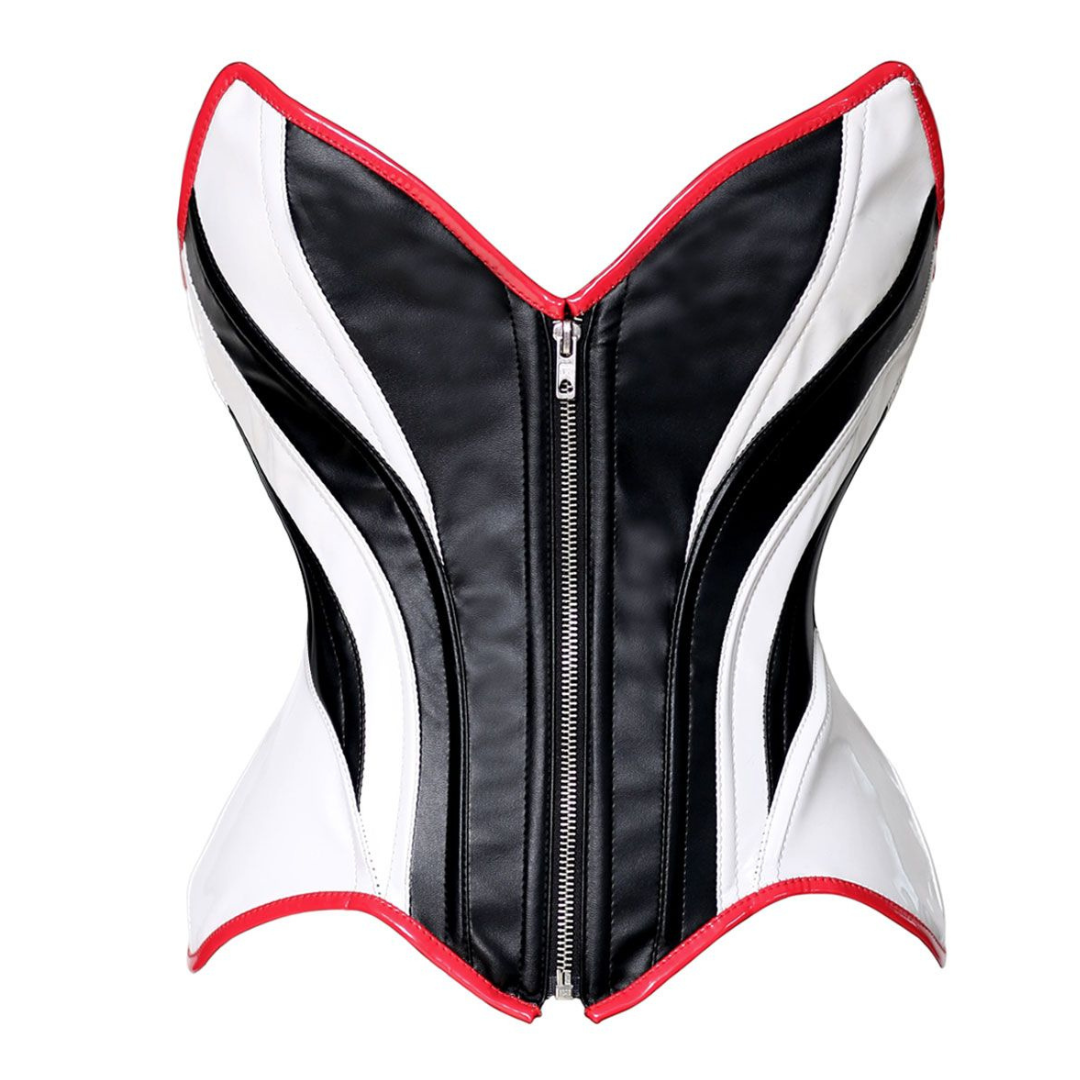 Naughty Kitten Jackson Contour Panel Corset Front View