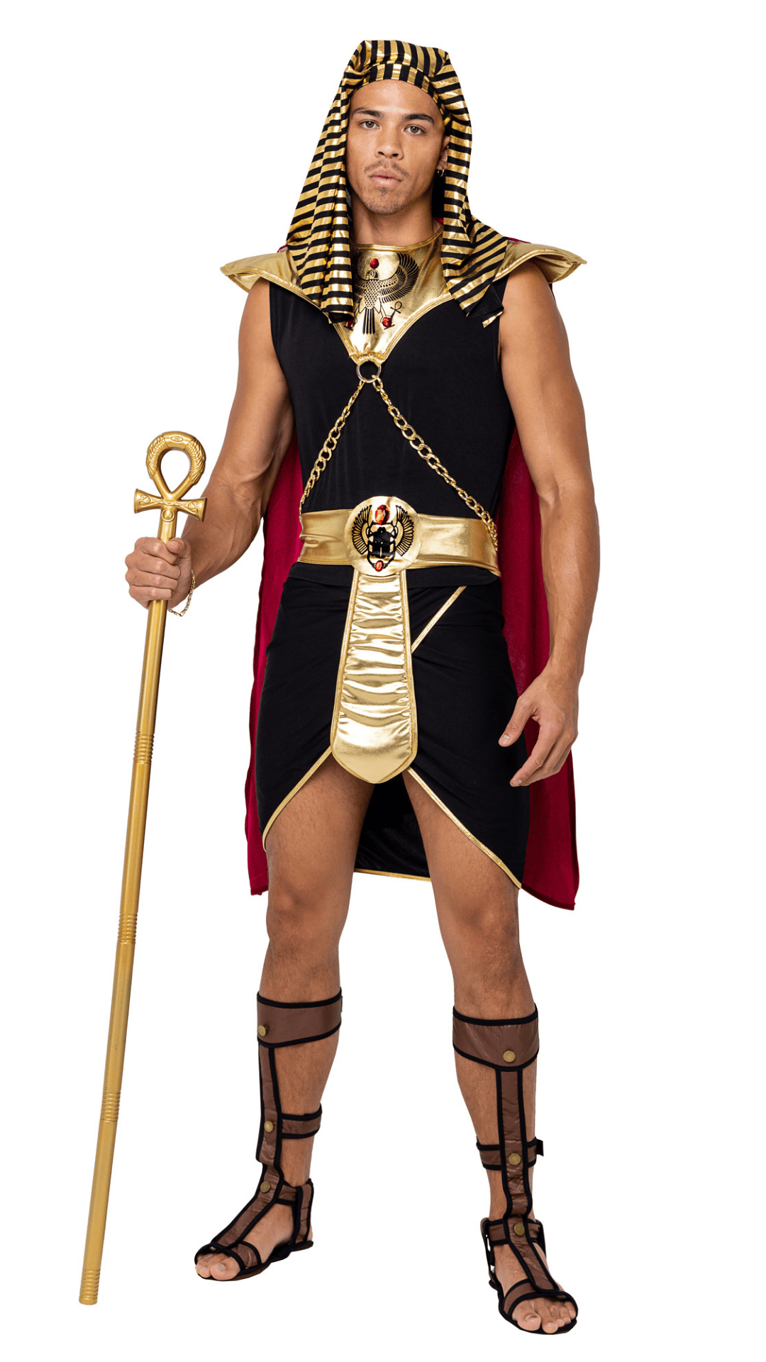 Naughty Kitten Clothing Mighty Pharaoh Costume Front View Halloween Costume