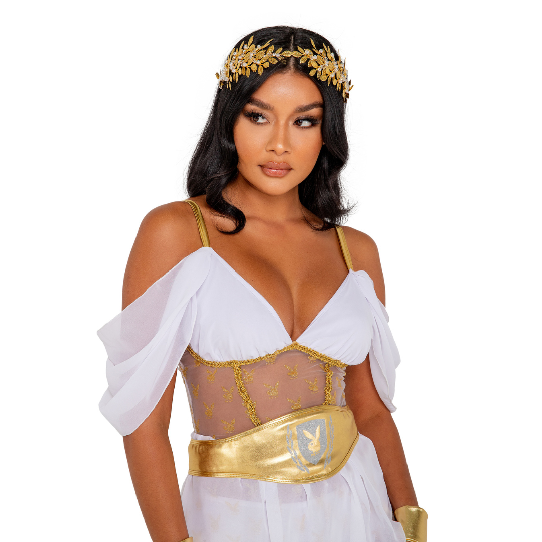 Naughty Kitten Clothing Playboy Goddess Costume Front View Playboy Costume
