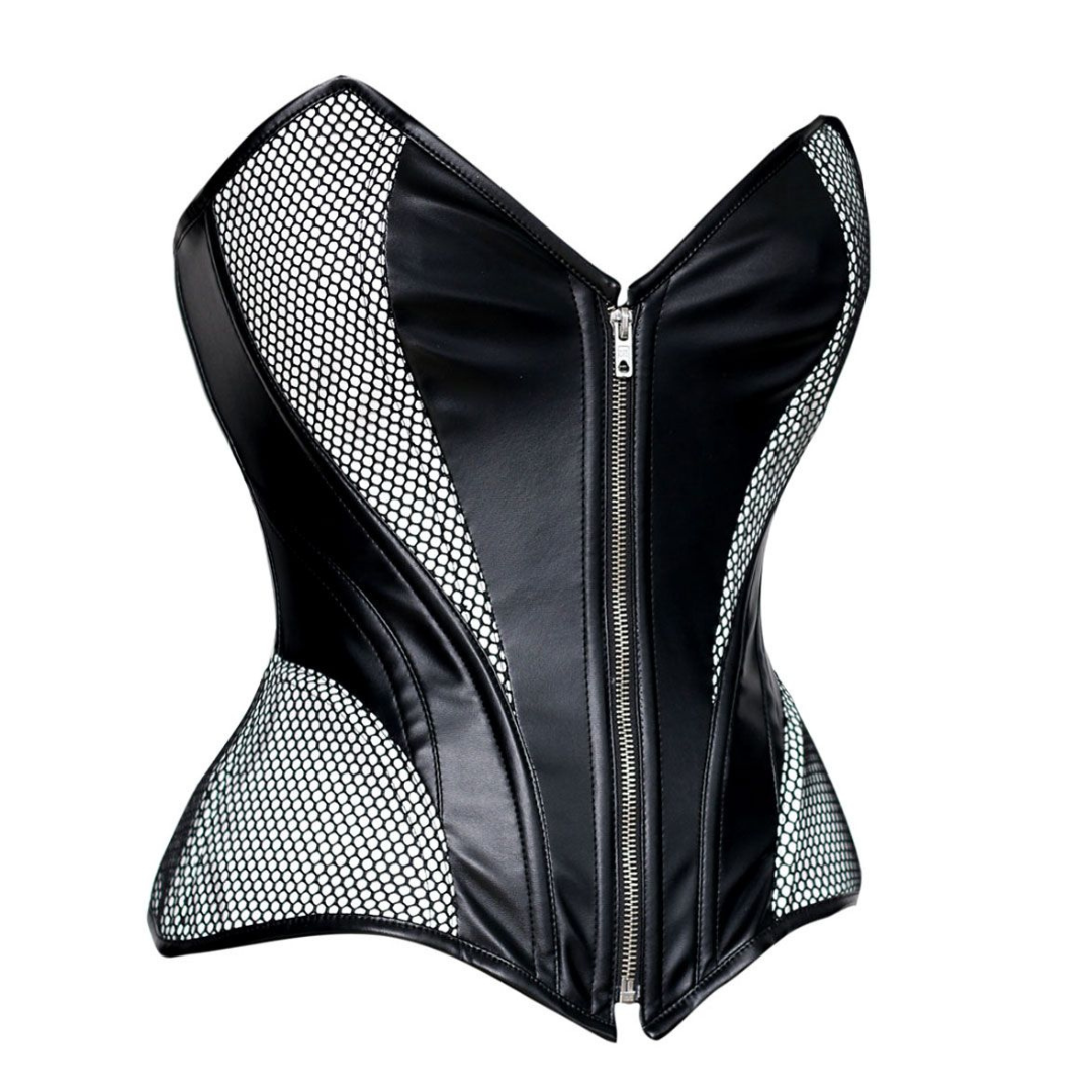 Naughty Kitten Ramona Contour Corset Side View
