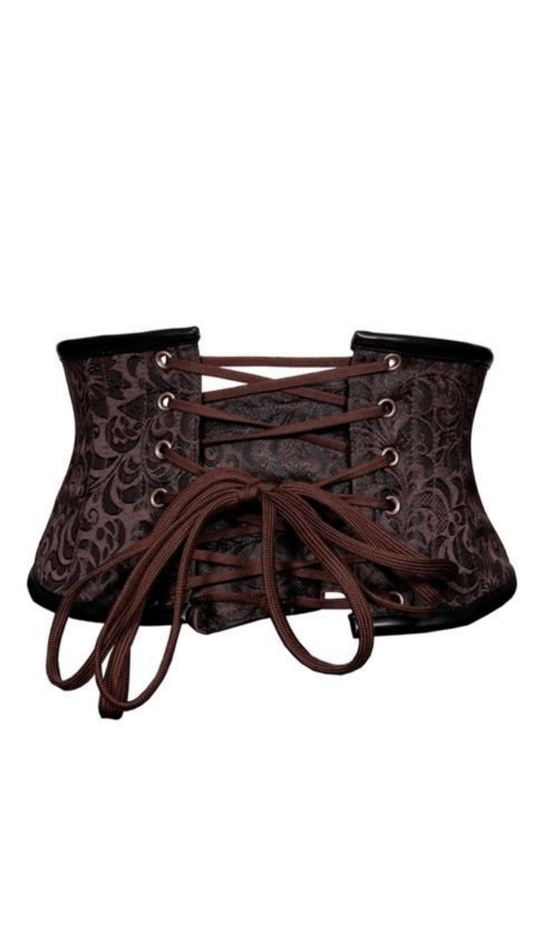 Naughty Kitten Sanaa Steampunk Underbust Corset Belt Rear View