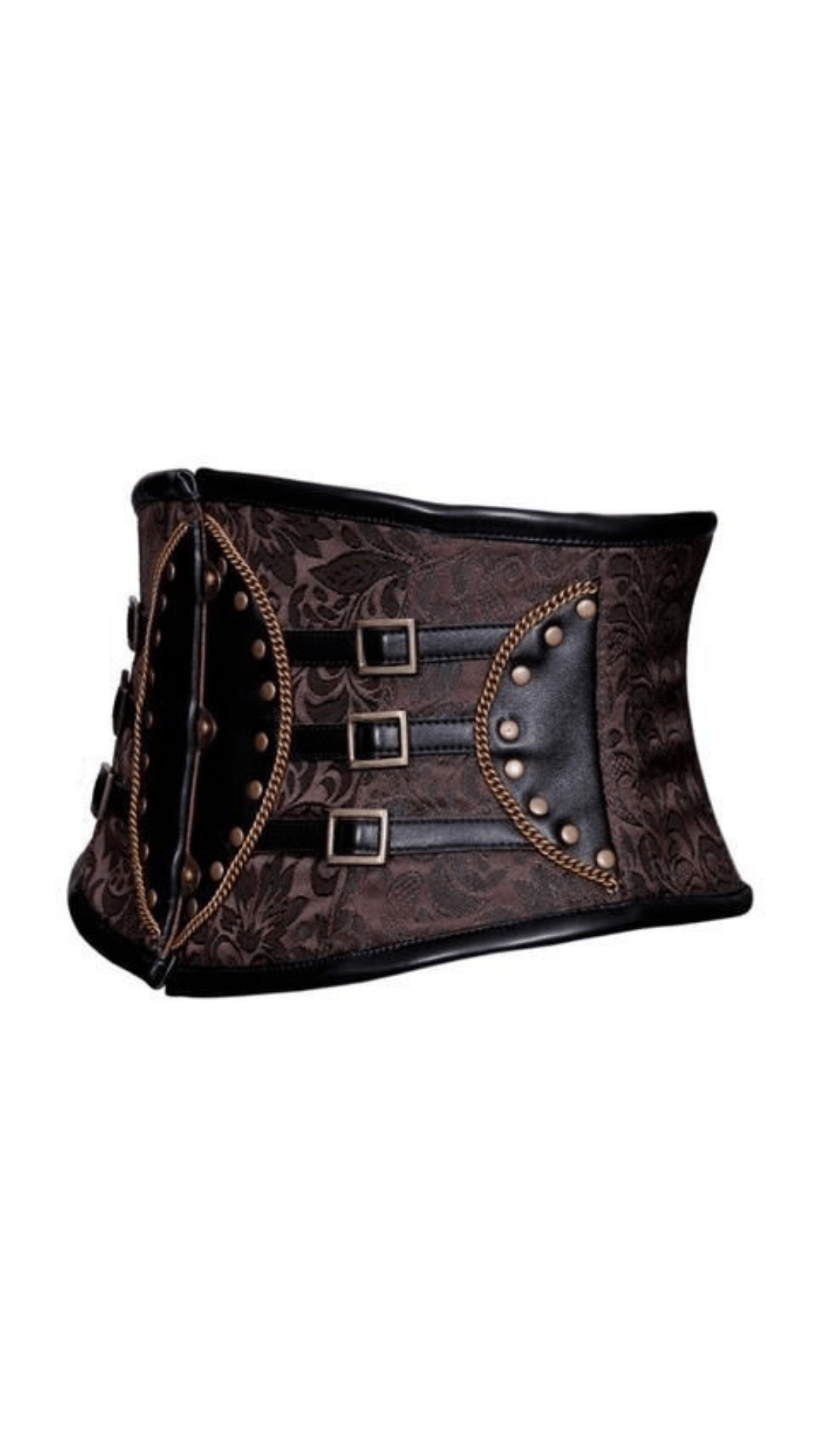 Naughty Kitten Sanaa Steampunk Underbust Corset Belt Side View