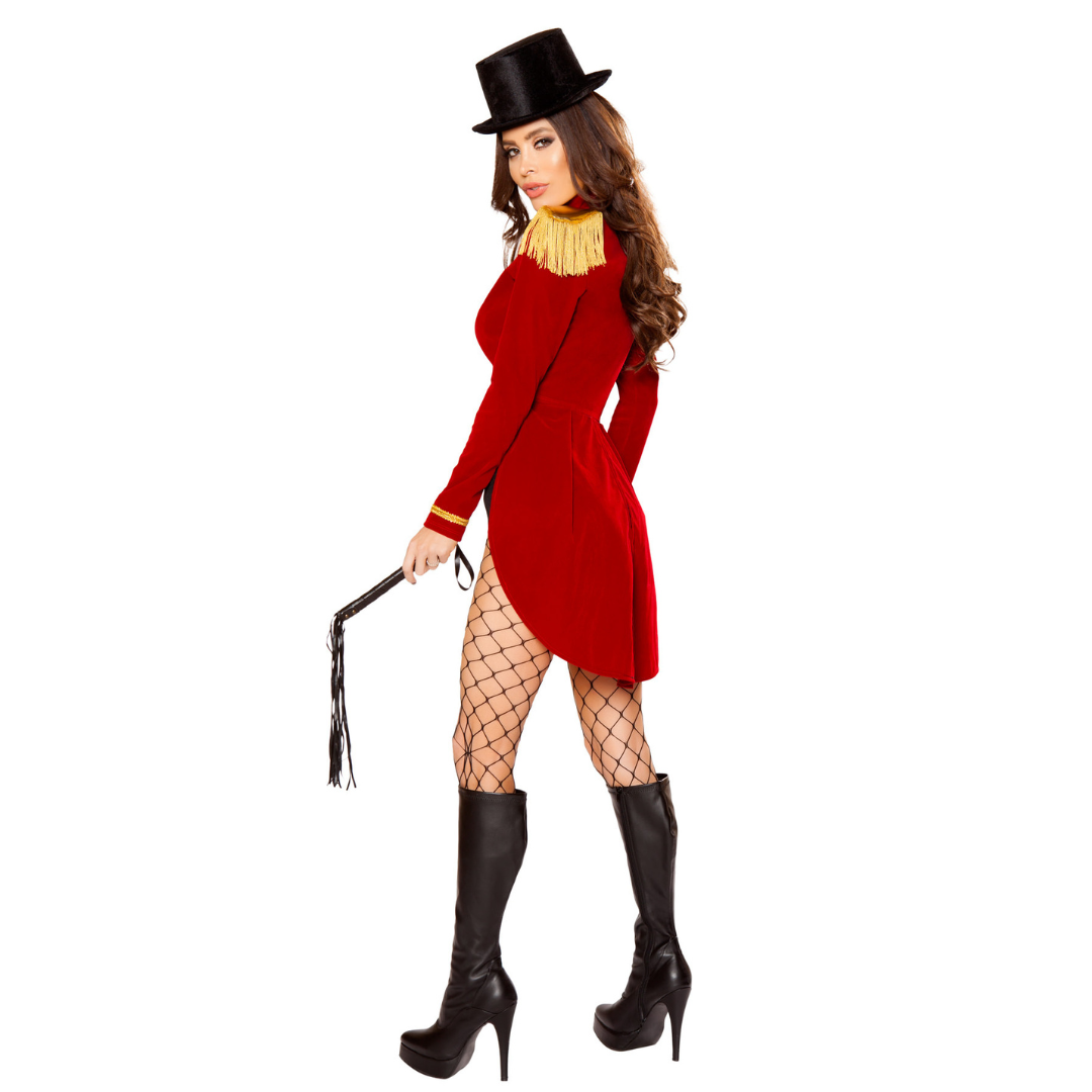 Naughty Kitten Clothing Sassy Ring Leader Costume Rear View Halloween Costume