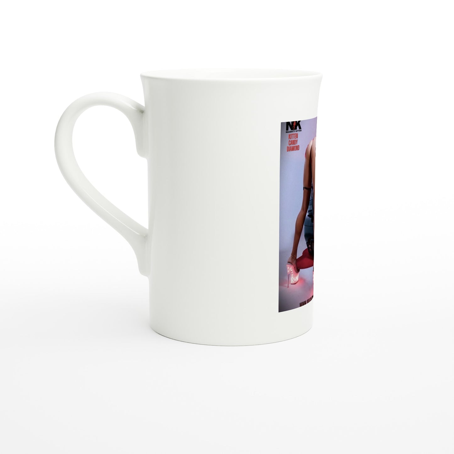 White 10oz Porcelain Slim Mug