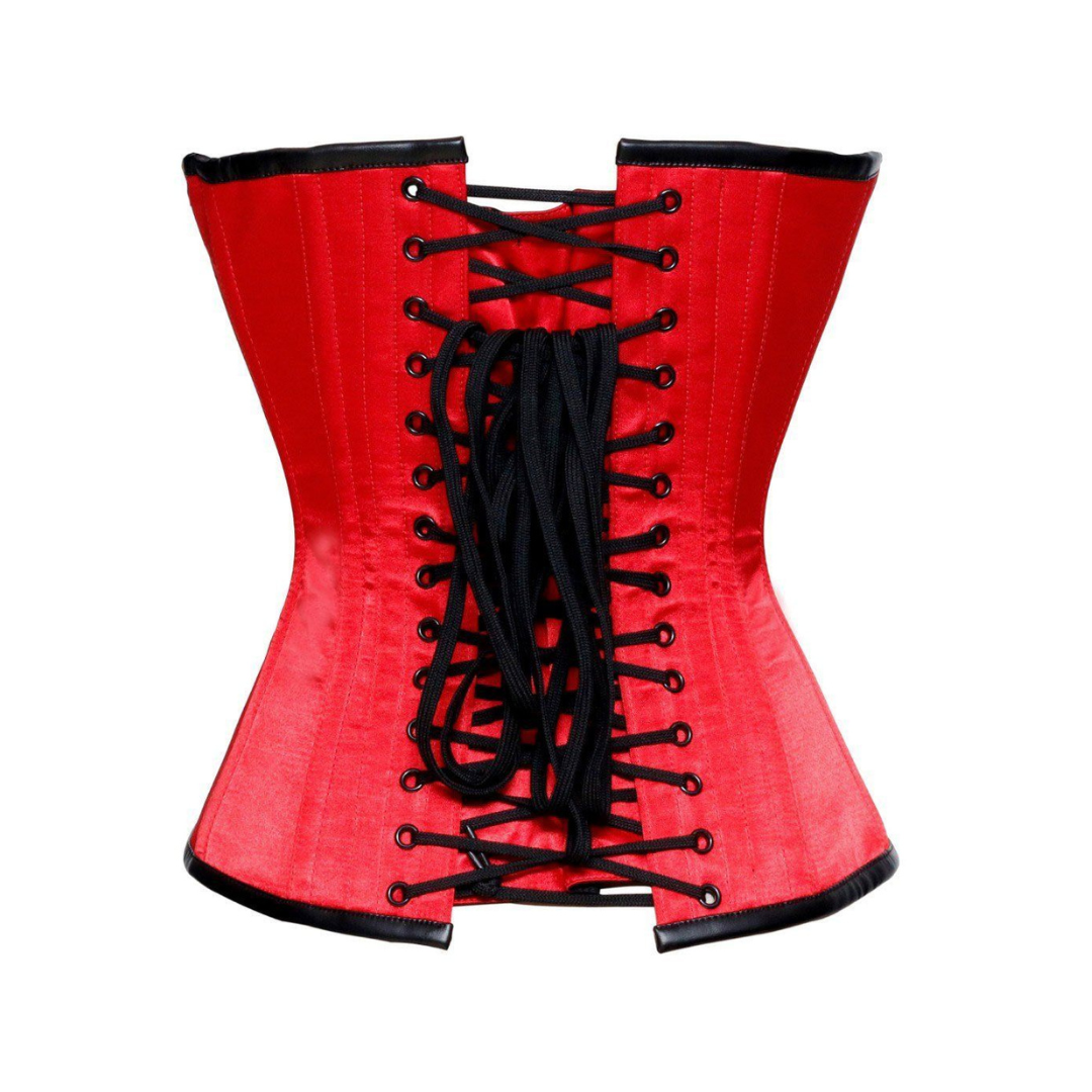 Naughty Kitten Clothing Ashen Dragon Corset Rear View