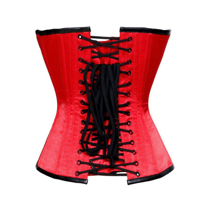 Naughty Kitten Clothing Ashen Dragon Corset Rear View