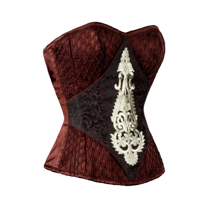 Naughty Kitten Clothing Autumn Deluxe Embroidery Corset Side View