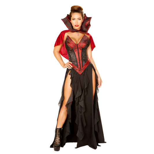 Blood Lusting Vampire Costume - Naughty Kitten Clothing Front View Halloween Costume