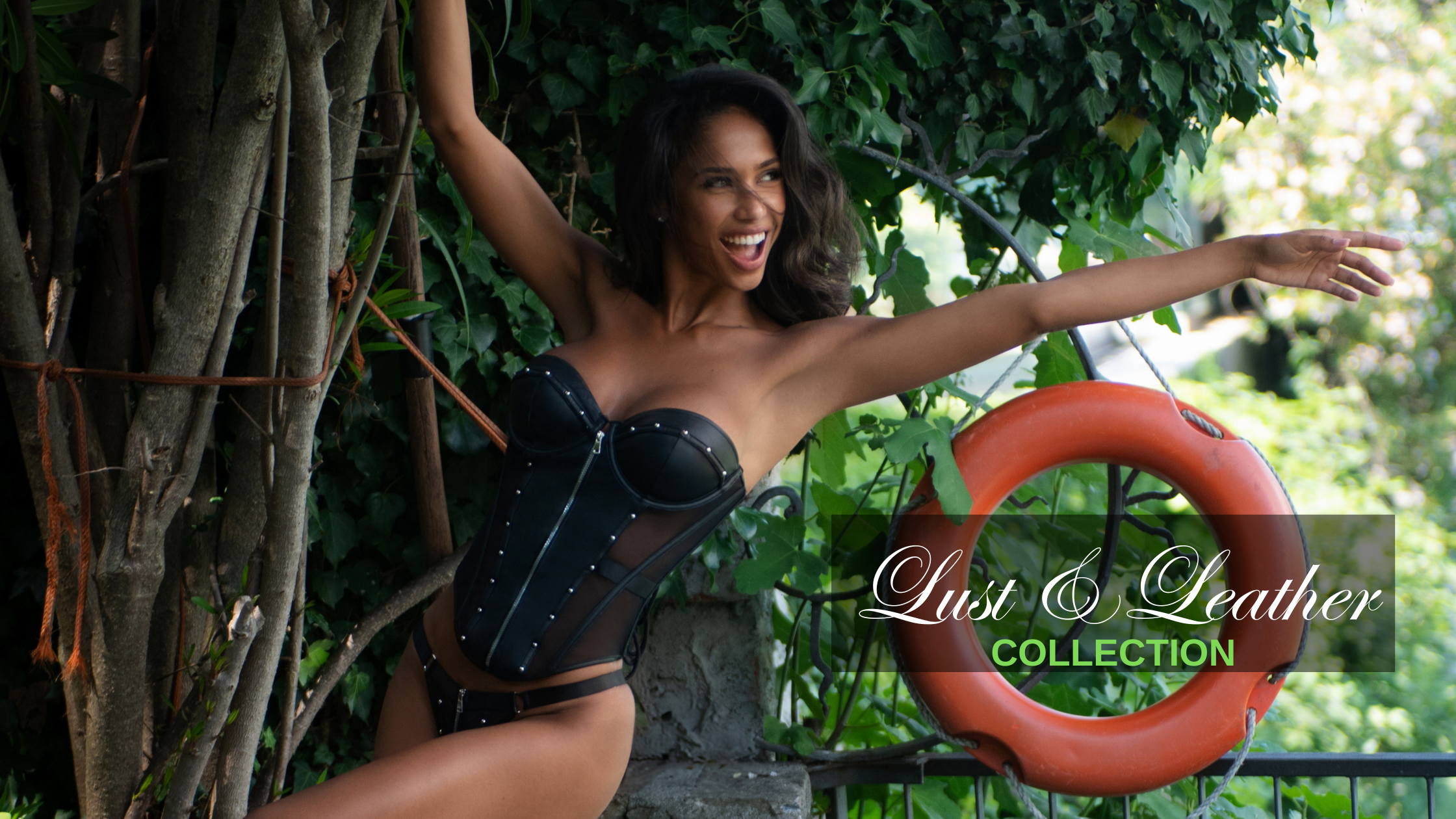 Lust & Leather Collection Banner