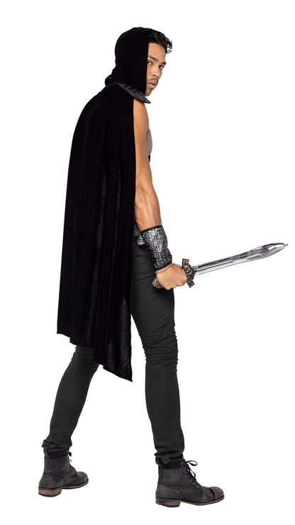 Naughty Kitten Clothing Mens Dark Realm Warrior Rear View Halloween