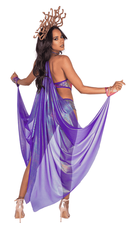 Naughty Kitten Clothing Mesmerizing Medusa Costume Rear View Halloween Costume