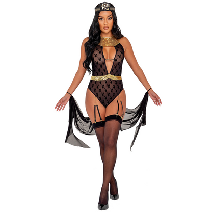 Naughty Kitten Clothing Playboy Egyptian Queen Costume Front View Playboy Costume