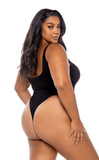 Naughty Kitten Clothing Playboy Icon Bodysuit Rear View Playboy Lingerie Plus Size