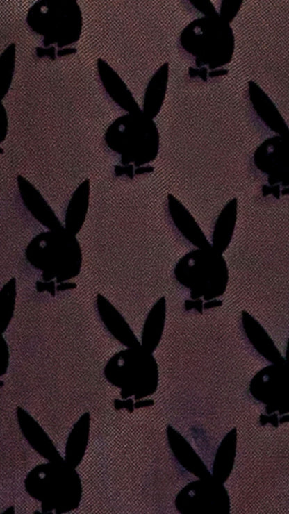 Naughty Kitten Clothing Playboy Bunny Noir Slip Close Up View Playboy Lingerie