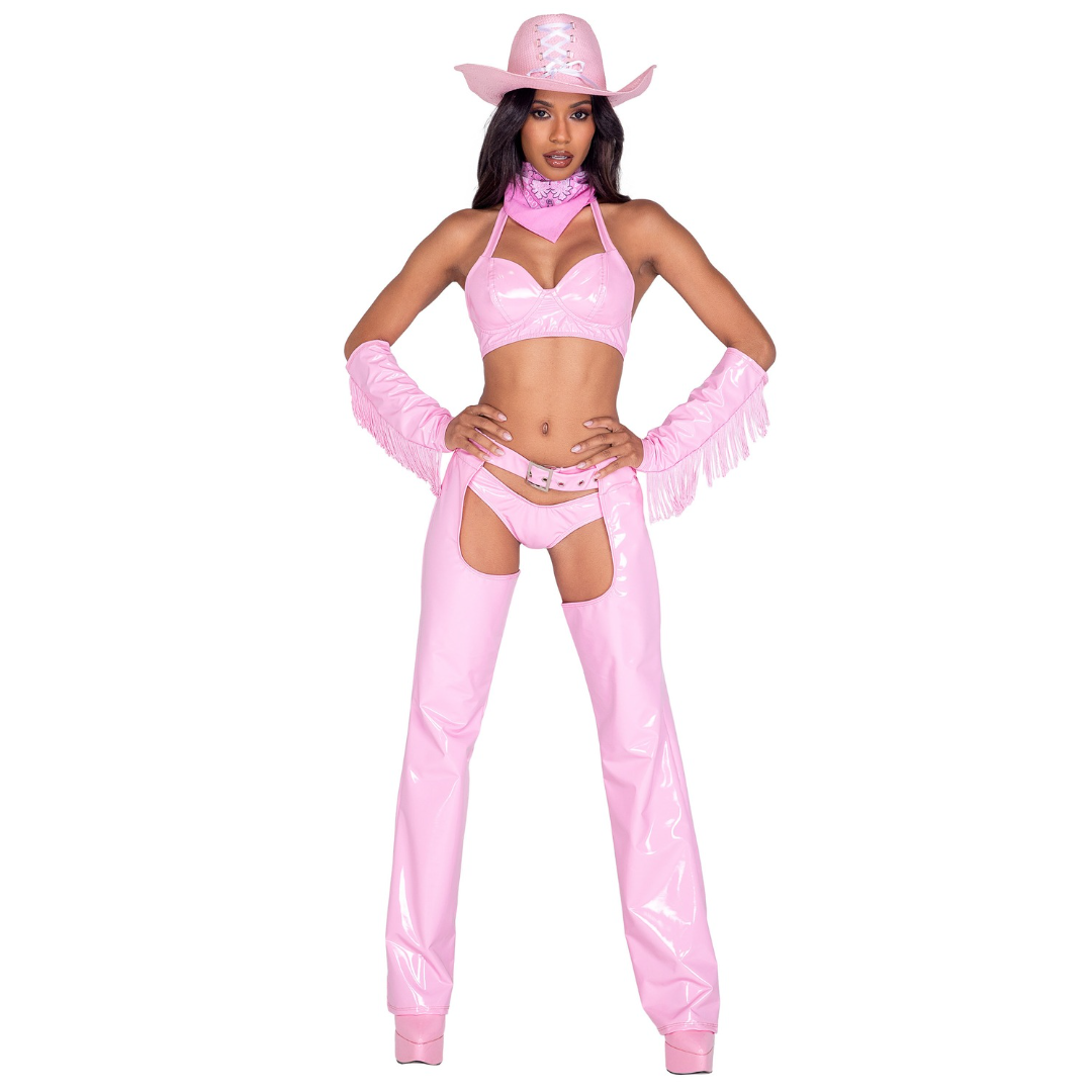 Naughty Kitten Clothing Sheriff Shine Cowgirl Costume Front View Halloween Costume