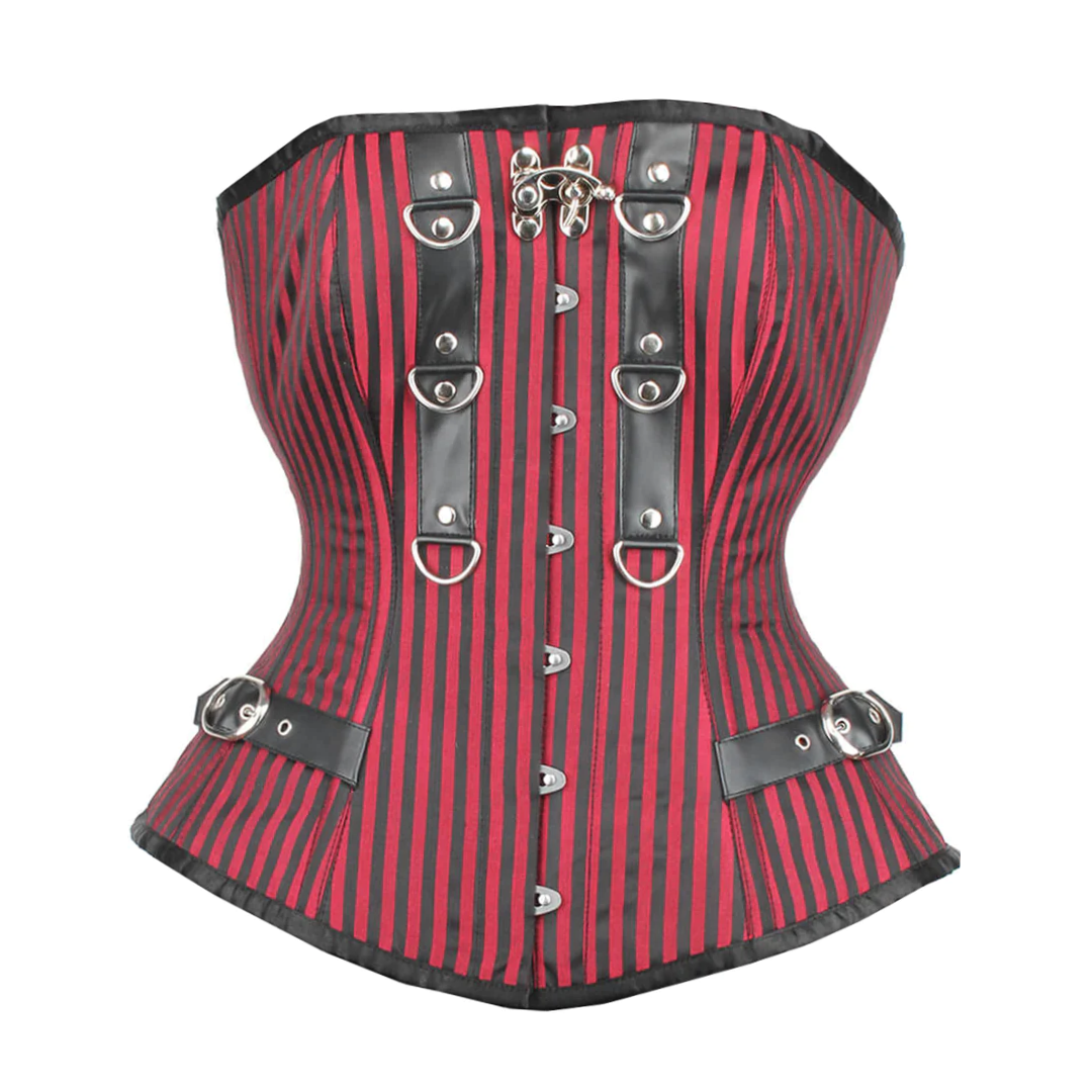 Naughty Kitten Clothing The Impalers Embrace Corset Front View  